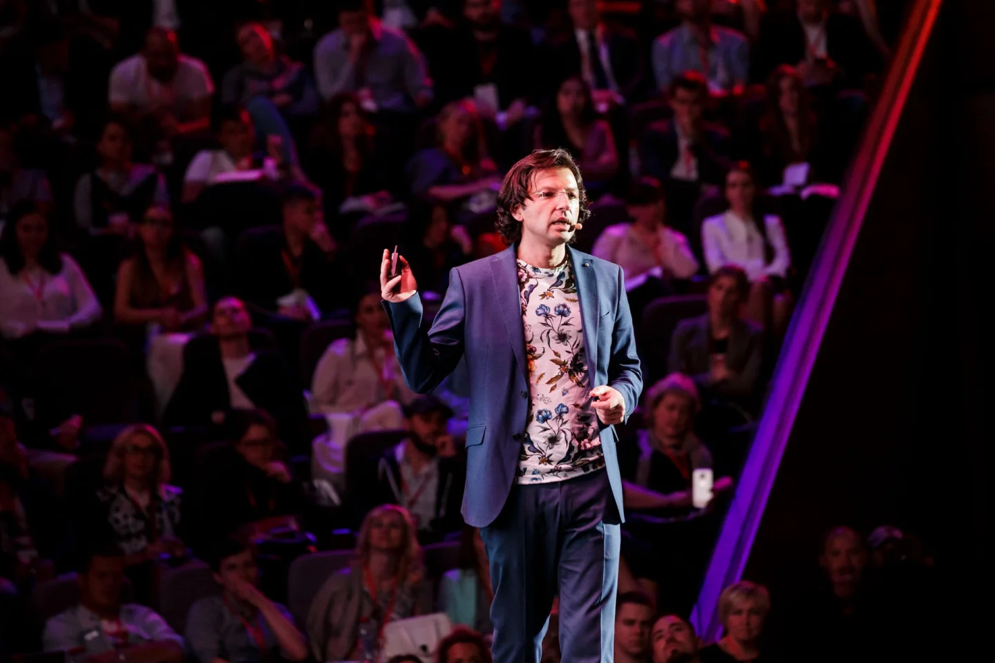 Globalbit leadership keynoting at a major tech conference