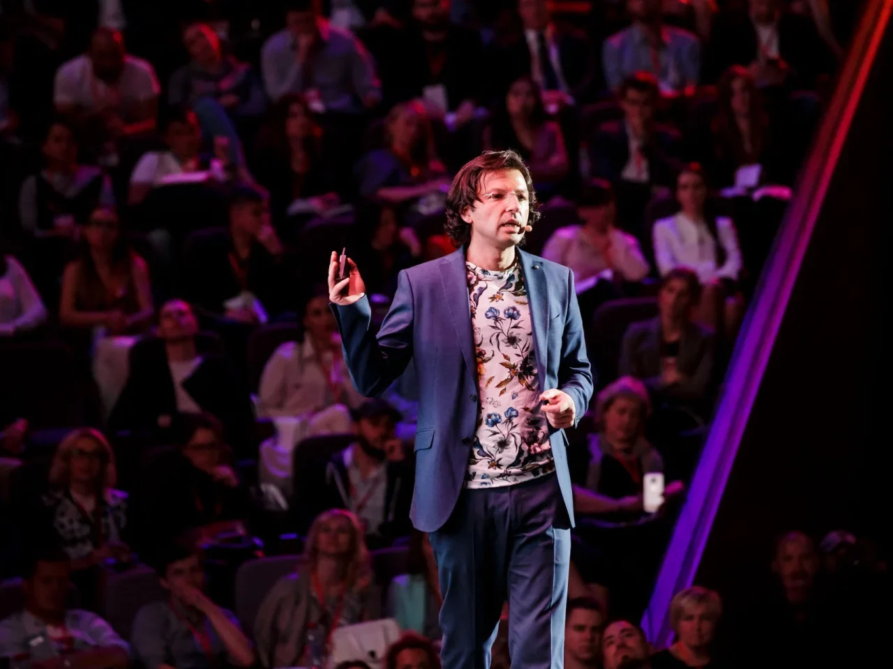 Globalbit leadership keynoting at a major tech conference